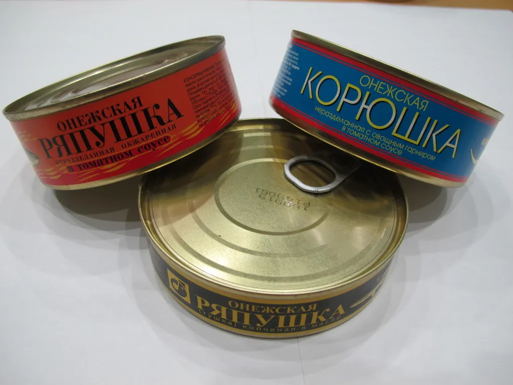 фотография продукта Форель, ряпушка и пр. Рыбные консервы